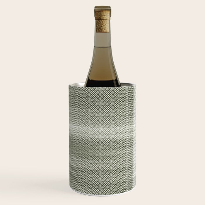 Double lines (Sage) Wine Chiller Gallery Image 1