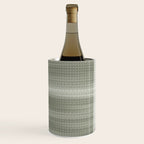 Double lines (Sage) Wine Chiller Gallery Image 1