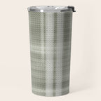 Double lines (Sage) Travel Mug Gallery Image 2