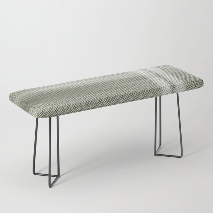Double lines (Sage) Bench Gallery Image 1