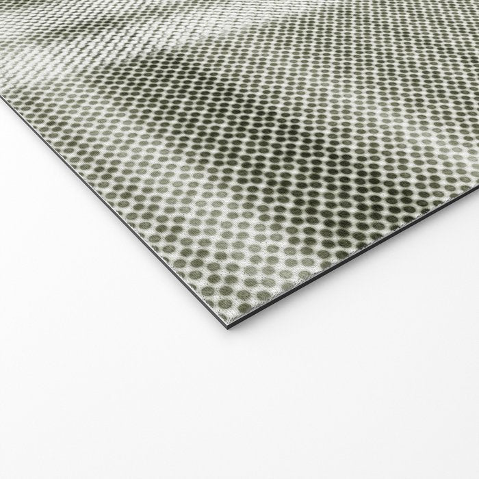 Double lines (Sage) Welcome Mat Gallery Image 2