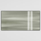 Double lines (Sage) Desk Mat Gallery Image 3