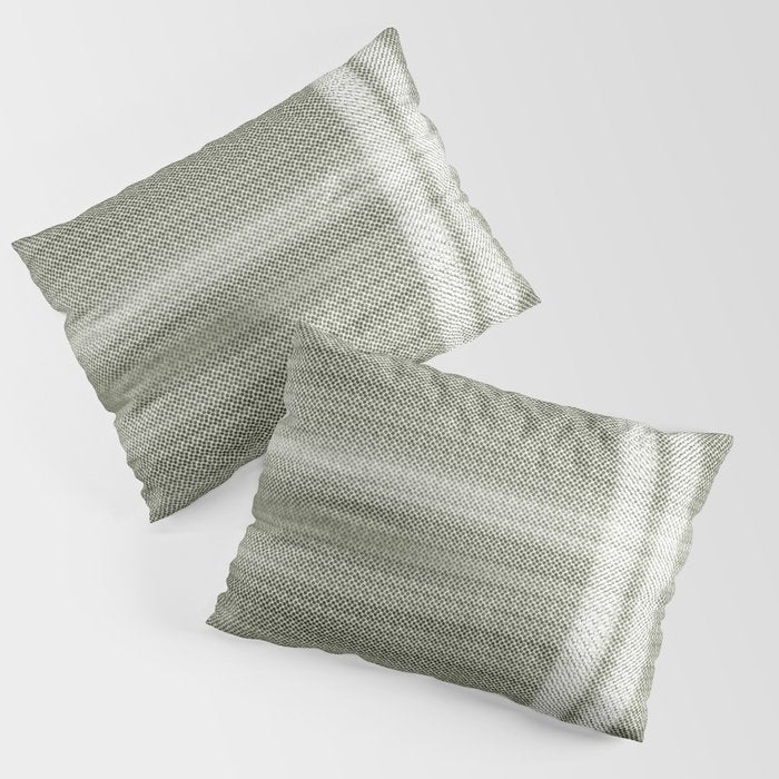 Double lines (Sage) Pillow Sham Gallery Image 3