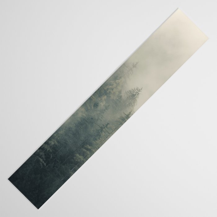 Misty Pine Forest 2 Table Runner Gallery Image 3