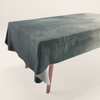 Misty Pine Forest 2 Tablecloth Gallery Image 1