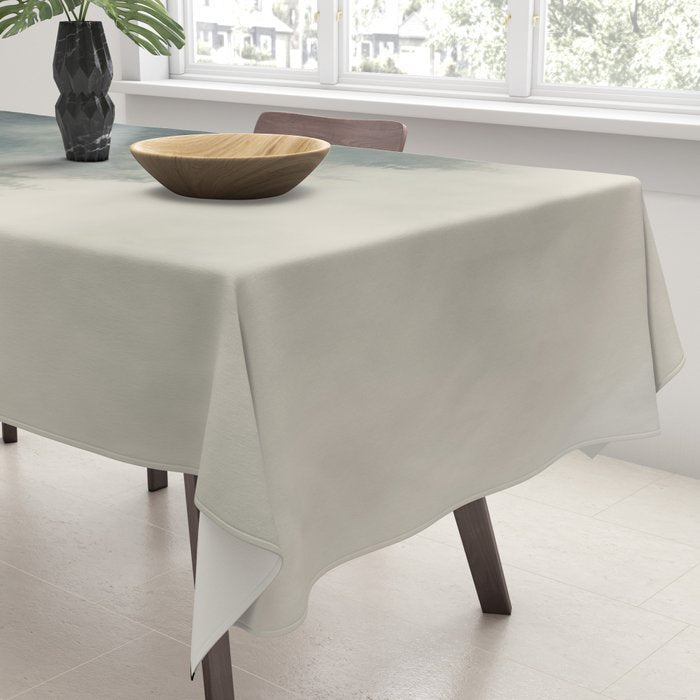 Misty Pine Forest 2 Tablecloth Gallery Image 3