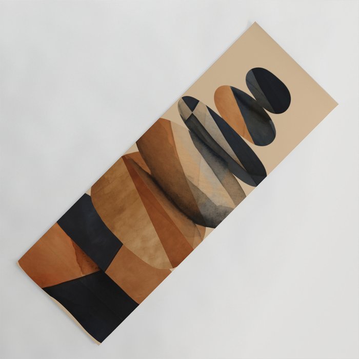 Abstract and Modern Stones Art 1 Yoga Mat Gallery Image 1