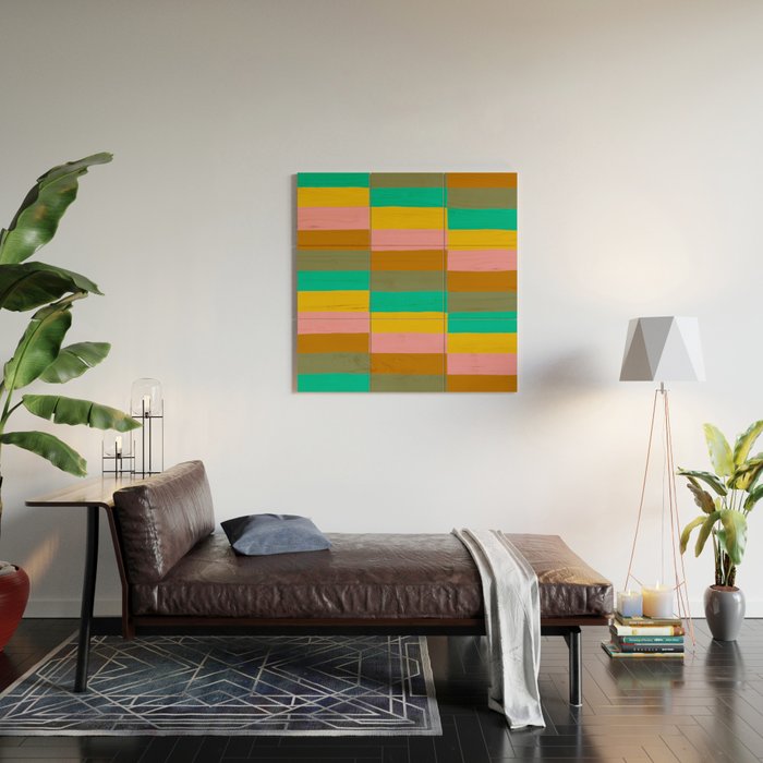Sunset Sage Wood Wall Art Gallery Image 2