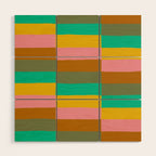 Sunset Sage Wood Wall Art Gallery Image 1