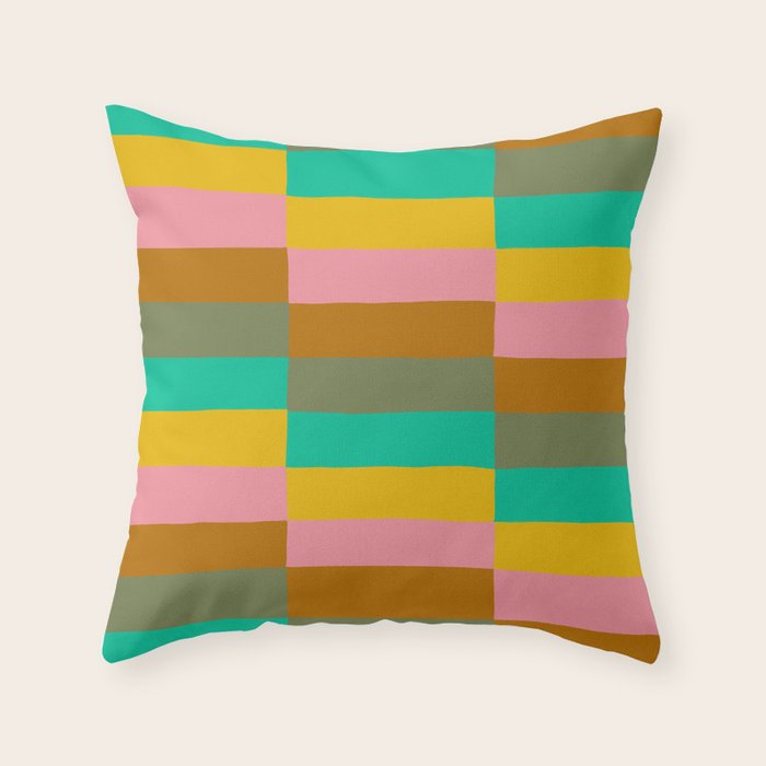 Sunset Sage Throw Pillow Gallery Image 1