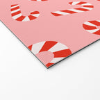 Candy Canes - Pink Welcome Mat Gallery Image 2