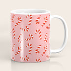 Candy Canes - Pink Coffee Mug Gallery Image 1