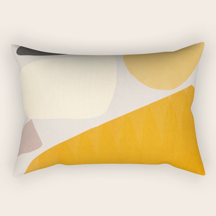 Abstract Shapes 35 Rectangular Pillow Gallery Image 2