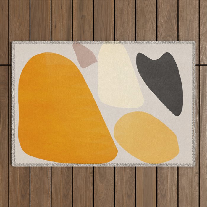 Abstract Shapes 35 Outdoor Rug Gallery Image 1