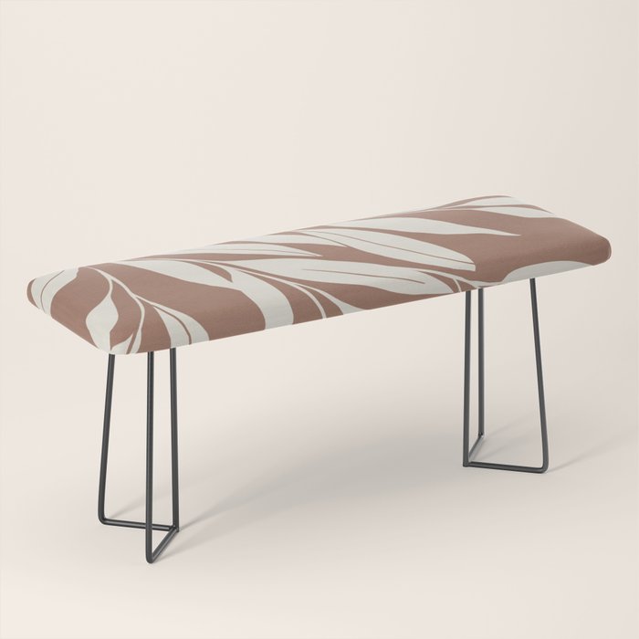 Mocha Branching Simplicity Bench Gallery Image 1