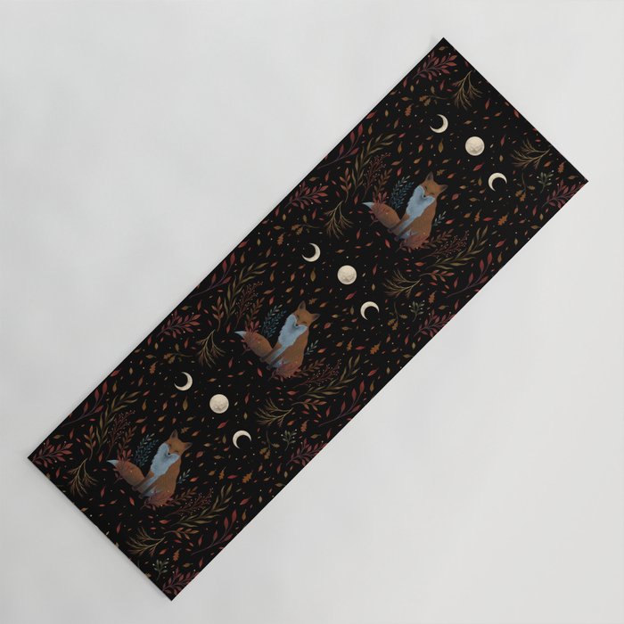 Autumn Fox Yoga Mat Gallery Image 1