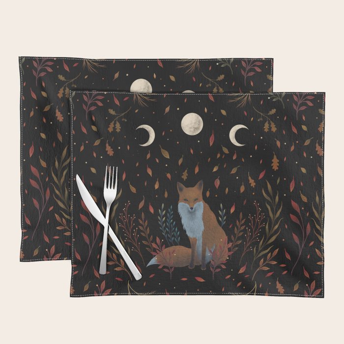 Autumn Fox Placemat Gallery Image 1