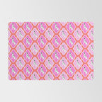 Dalmatians in Pink and Red Rug Gallery Image 2