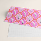 Dalmatians in Pink and Red Wrapping Paper Gallery Image 2