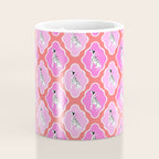 Dalmatians in Pink and Red Coffee Mug Gallery Image 4