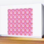 Dalmatians in Pink and Red Wall Mural Gallery Image 2