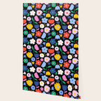 Floral Medley - night Wallpaper Gallery Image 2