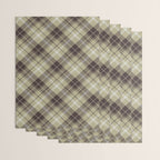 Modern Neutral Plaid Design Wrapping Paper Gallery Image 3