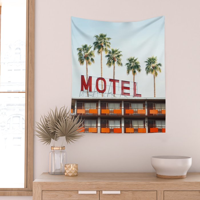 Highway Motel Wall Tapestry Gallery Image 2