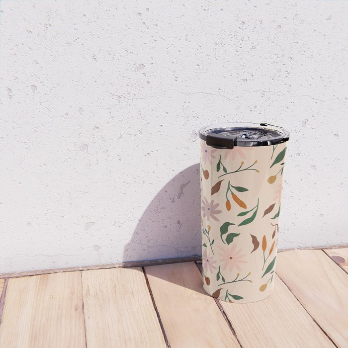 Flower Pattern Travel Mug Gallery Image 4