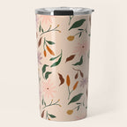 Flower Pattern Travel Mug Gallery Image 1