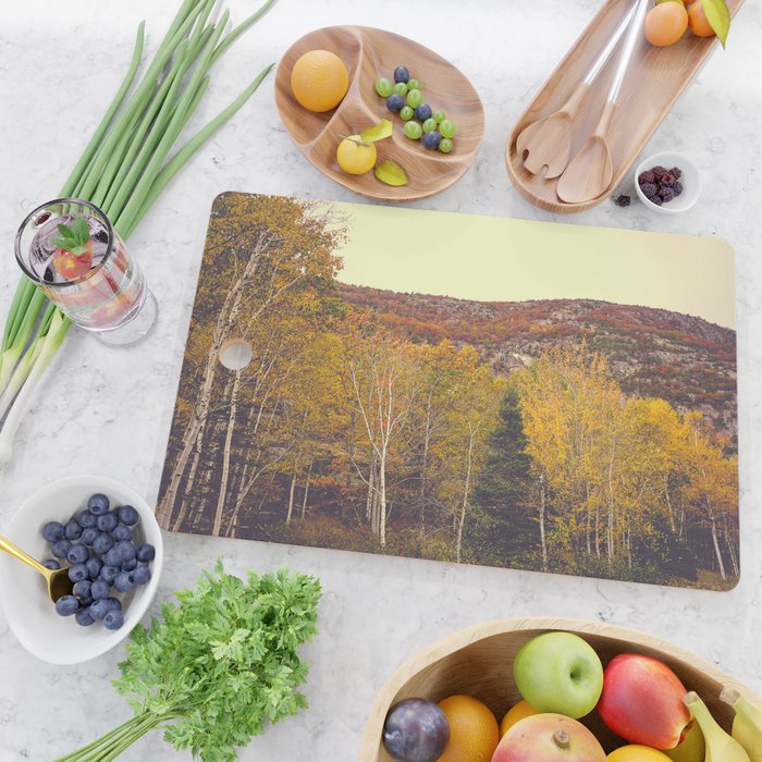 When Autumn Arrived Cutting Board Gallery Image 2