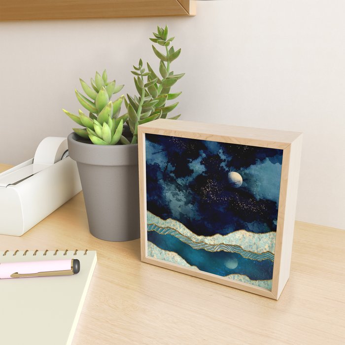 Indigo Sky Mini Art Print Gallery Image 2