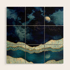 Indigo Sky Wood Wall Art Gallery Image 1