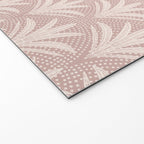 Boho Rustic Palm Radiance Mauve Welcome Mat Gallery Image 2