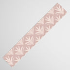Boho Rustic Palm Radiance Mauve Table Runner Gallery Image 3