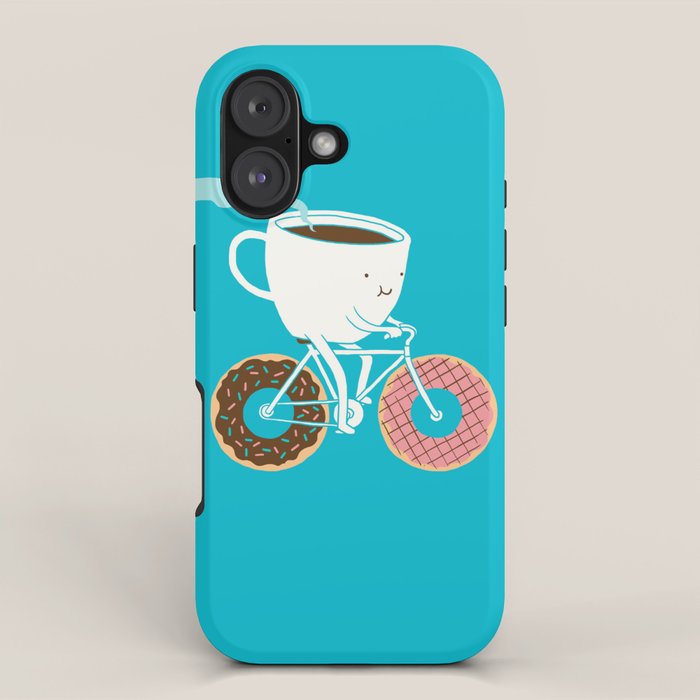 Coffee and Donuts iPhone Case Gallery Image 1