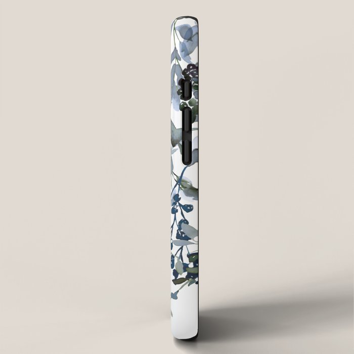 Watercolor Leaves Floral Prints iPhone Case Gallery Image 2