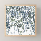 Watercolor Leaves Floral Prints Mini Art Print Gallery Image 1