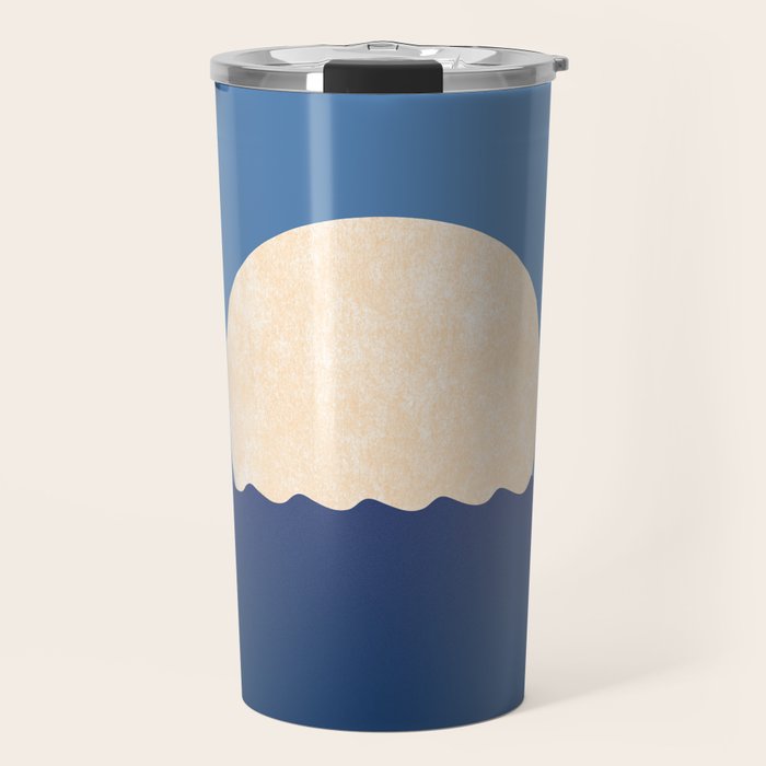 Moonrise Night Sky Travel Mug Gallery Image 1