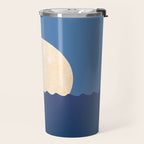 Moonrise Night Sky Travel Mug Gallery Image 2