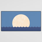 Moonrise Night Sky Desk Mat Gallery Image 3
