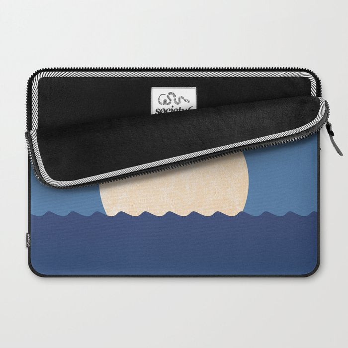Moonrise Night Sky Laptop Sleeve Gallery Image 2