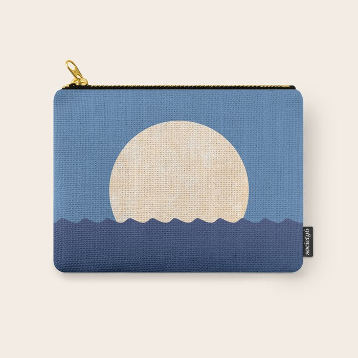 Moonrise Night Sky Carry All Pouch Gallery Image 1