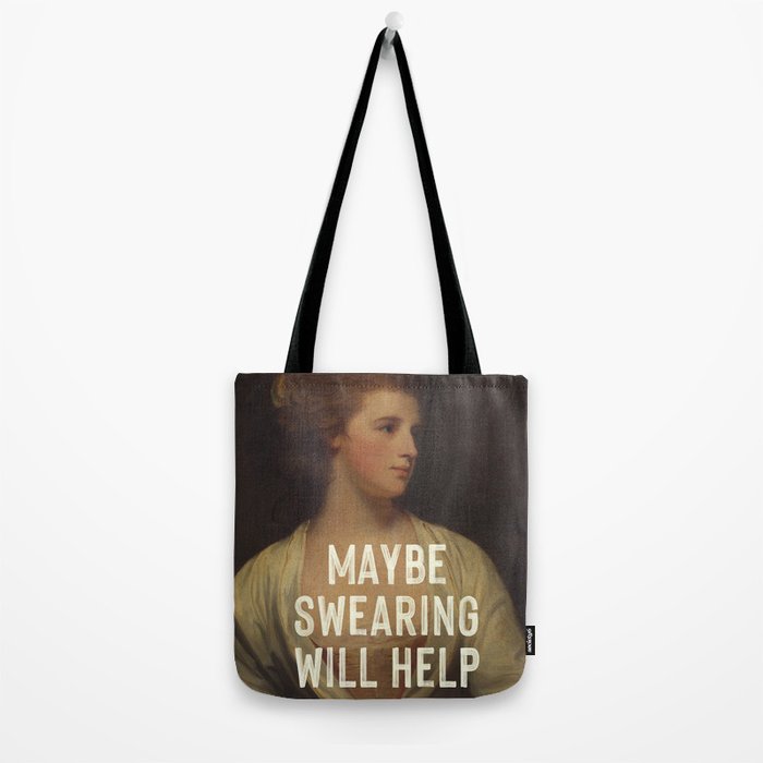 Maybe Swearing Will Help Tote Bag Gallery Image 2