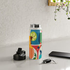 Mid Century Modern Cocktails Water Bottle Gallery Image 4