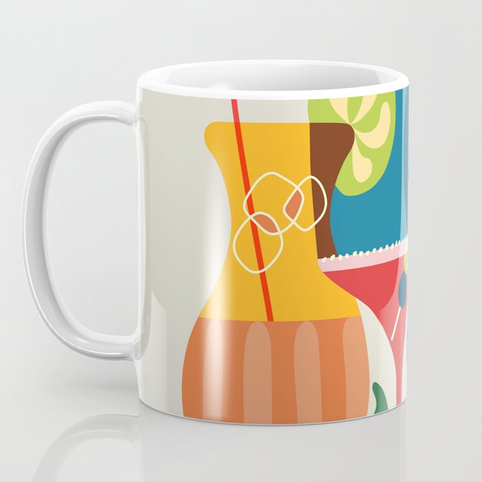 Mid Century Modern Cocktails Coffee Mug Gallery Image 3