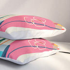 Mid Century Modern Cocktails Pillow Sham Gallery Image 3