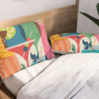 Mid Century Modern Cocktails Pillow Sham Gallery Image 2