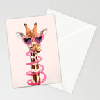 THIRSTY GIRAFFE Stationery Card Gallery Image 2