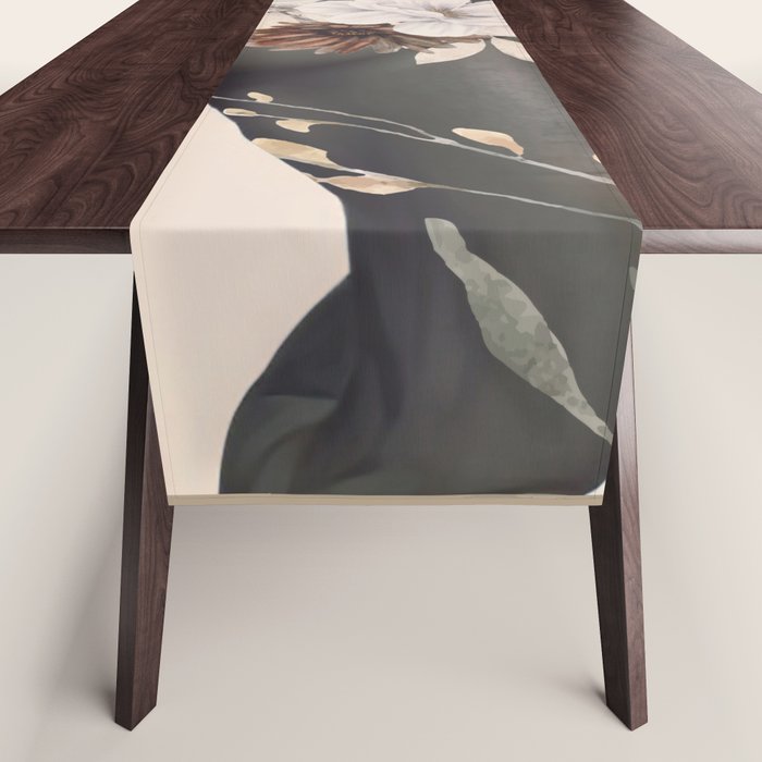 Floral Portrait 36 Table Runner Gallery Image 1
